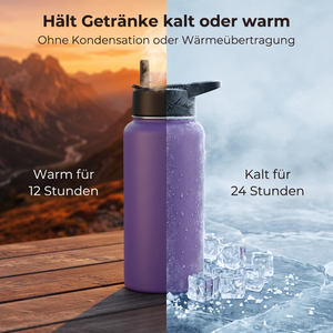 Thermoflasche fürs Bergwandern
