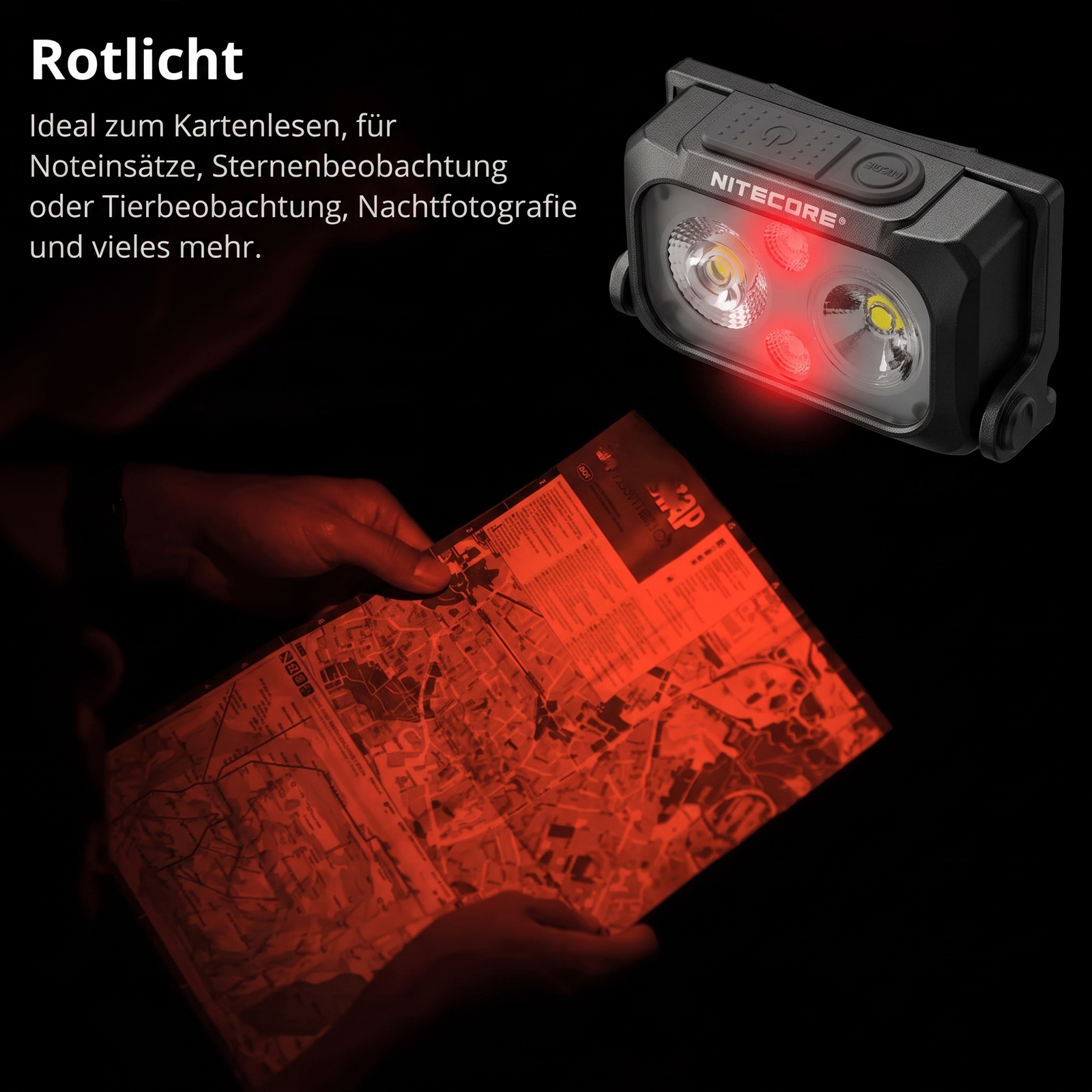 Stirnlampe fürs Wandern | Berggrat