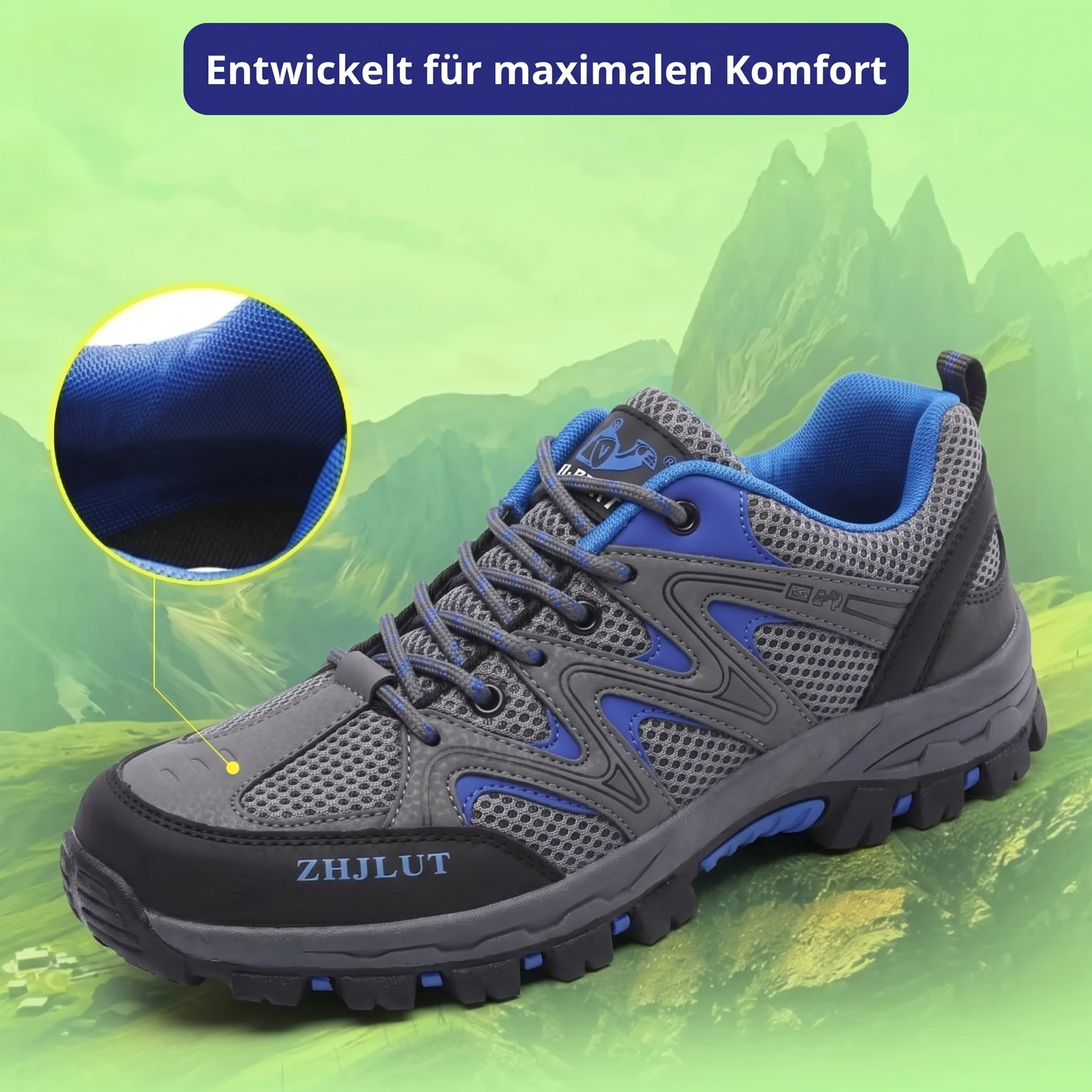 Herren-Wanderschuhe niedrig