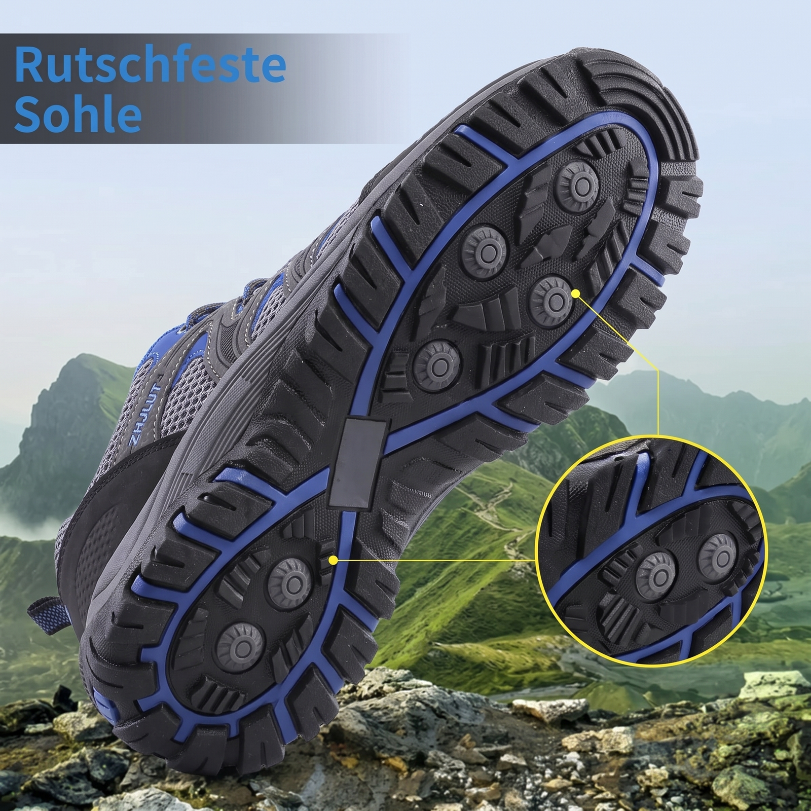 Herren-Wanderschuhe niedrig