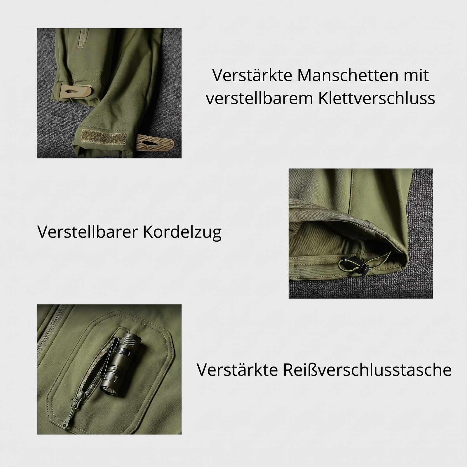 Herren-Wanderset, Camouflage