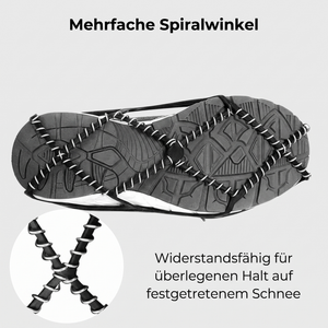 Trail-Krallen für Schnee - Mehrfache Spiralwinkel