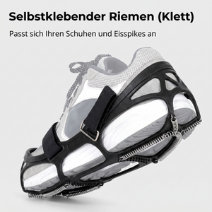 Trail-Krallen für Schnee - Selbstklebender Riemen