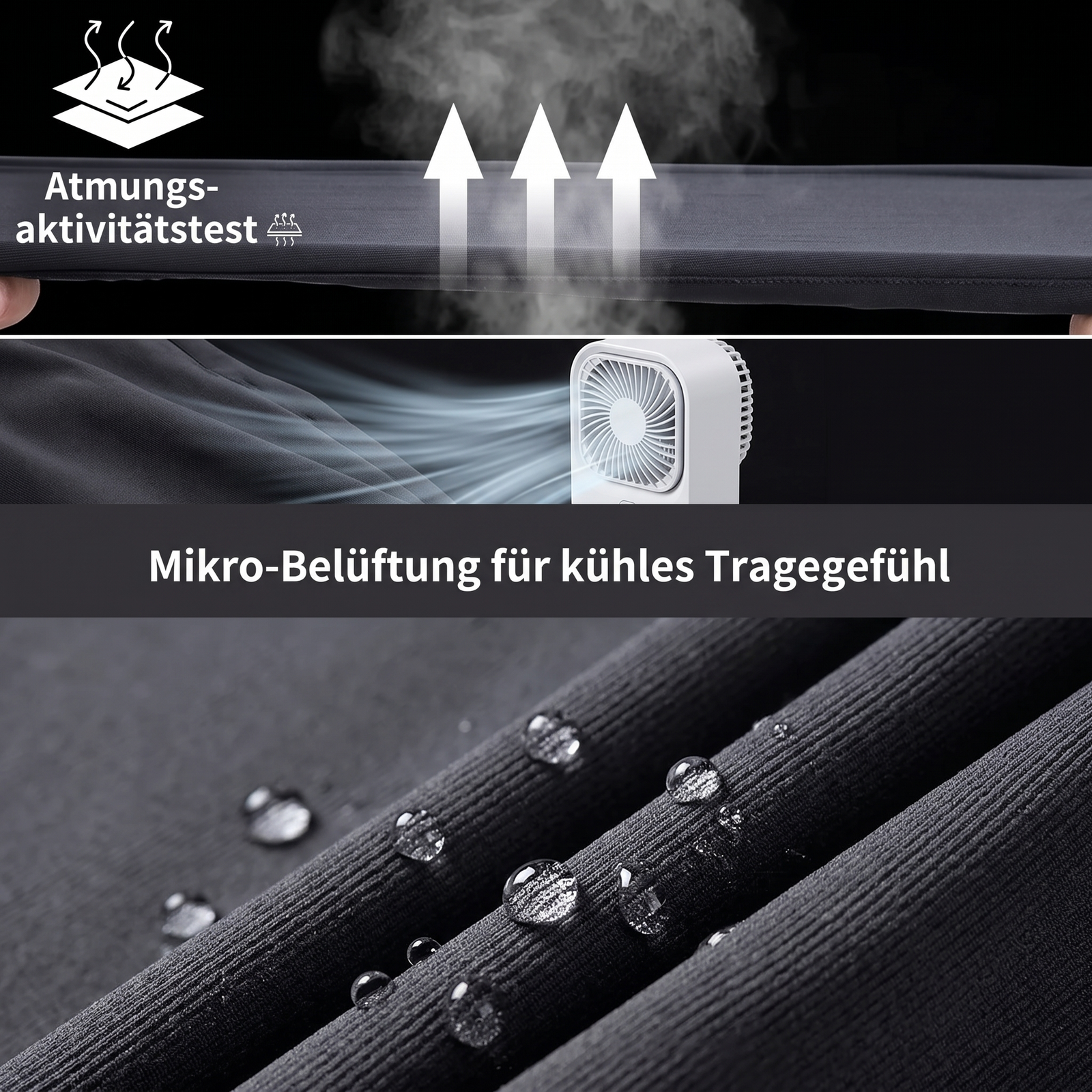 Wanderhose Damen - Atmungsaktivitätstest