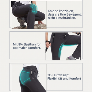 Wanderhose Damen - Passform Detail