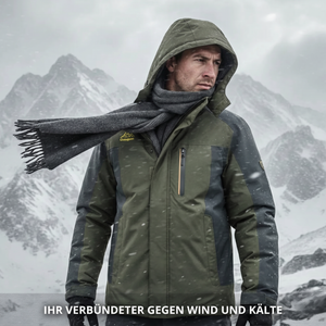 Wasserdichte Wanderjacke Fleece - Wind und Kälte