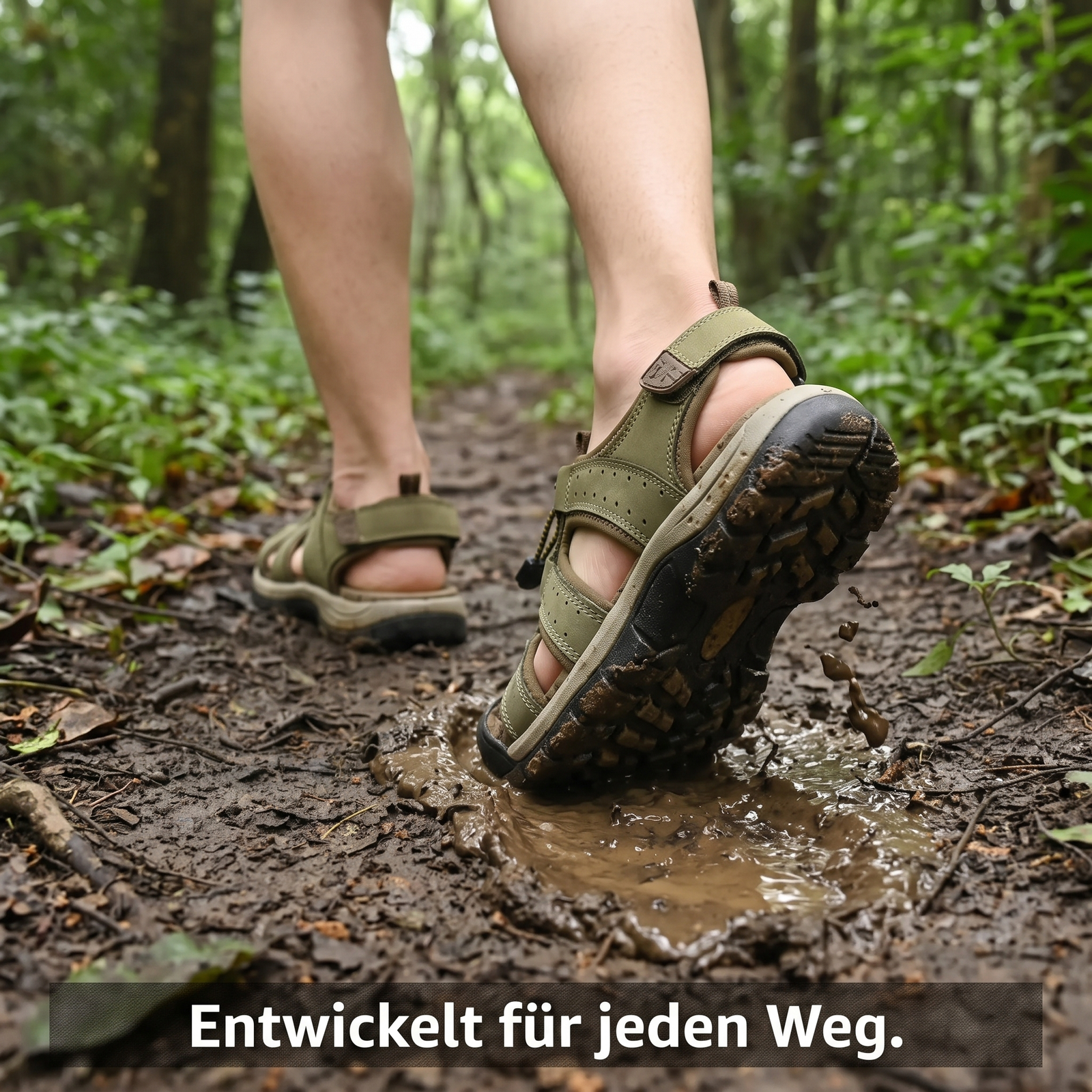 Leder-Wandersandalen mit Steinschutz - Entwickelt für jeden Weg