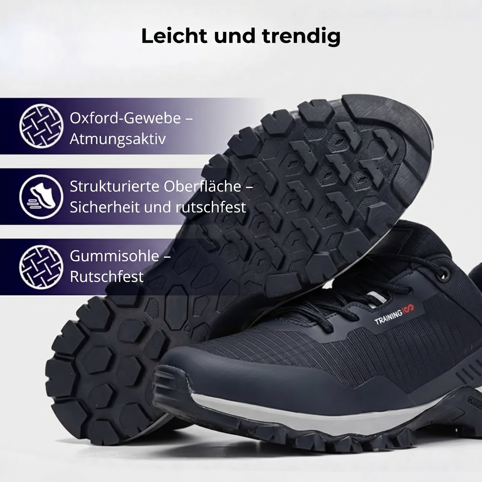 Leicht und trendig