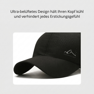 Wandercap für die Berge - Ultra-belüftetes Design