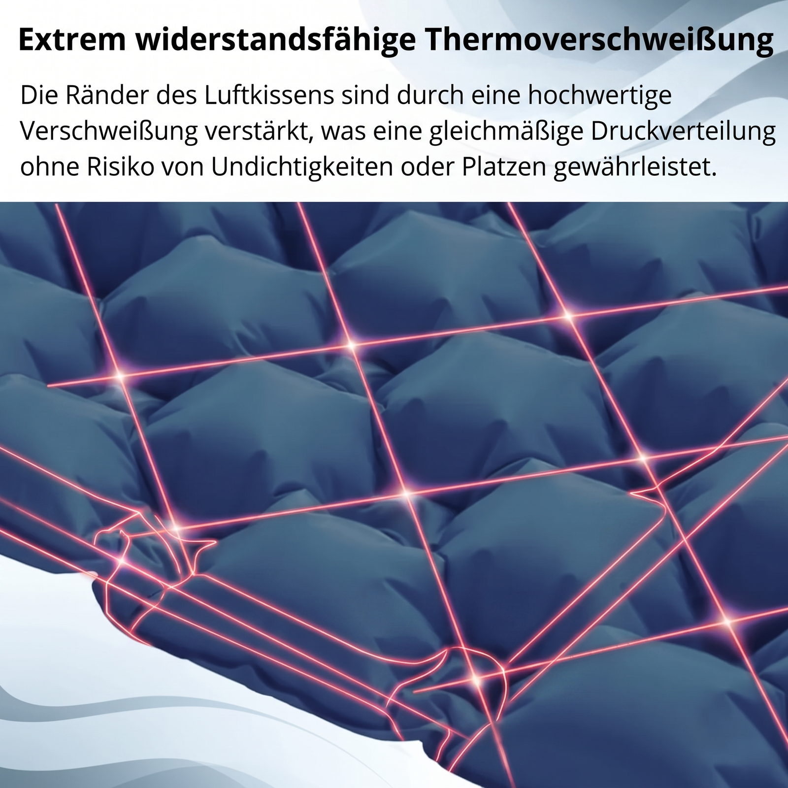 Campingmatratze - Thermoverschweißung