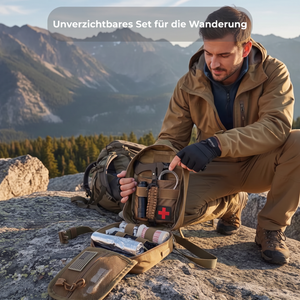 Unverzichtbares Set für die Wanderung