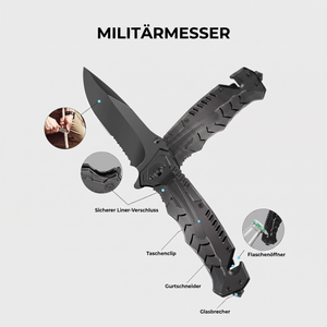 Militärmesser Survival-Set