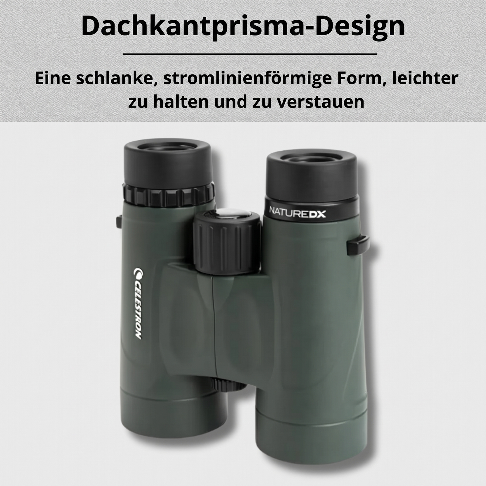 Dachkantprisma-Design Fernglas