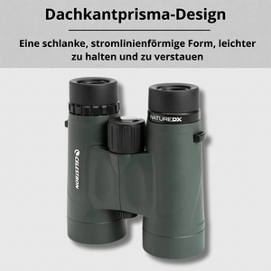 Dachkantprisma-Design Fernglas