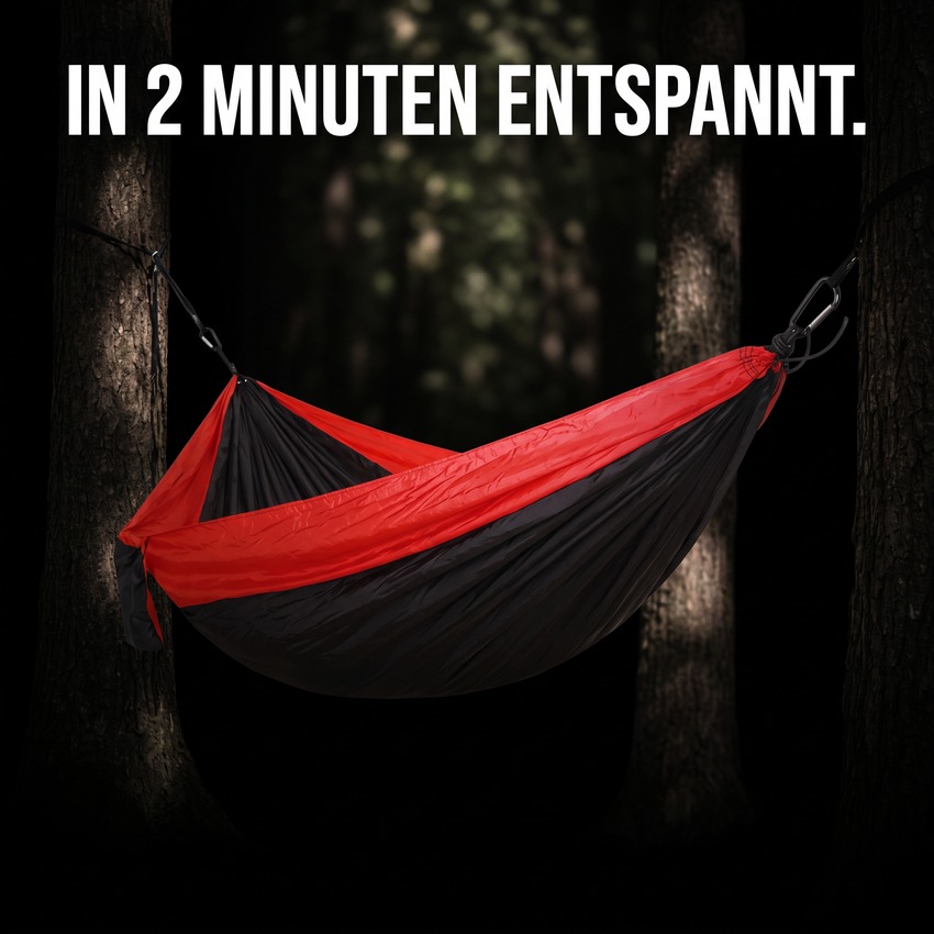 Tragbare Campinghängematte