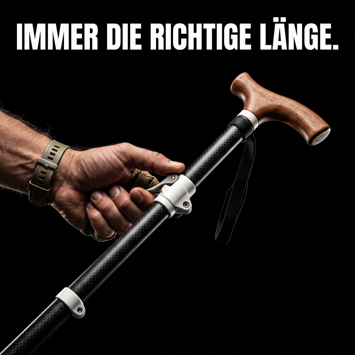 Trekkingstöcke höhenverstellbar