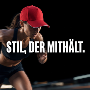 Sportcap Damen gebogener Schirm