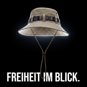 Abenteuerhut Boho breite Krempe