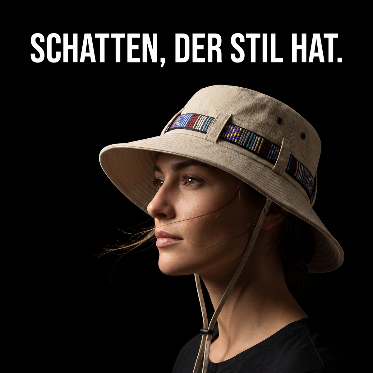 Abenteuerhut Boho breite Krempe