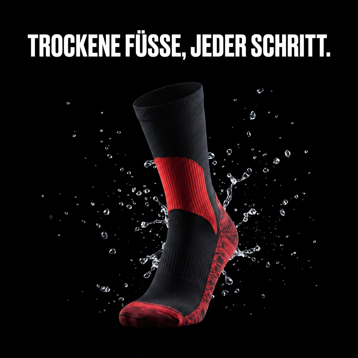 Wasserdichte Wandersocken - Trockene Füße, jeder Schritt