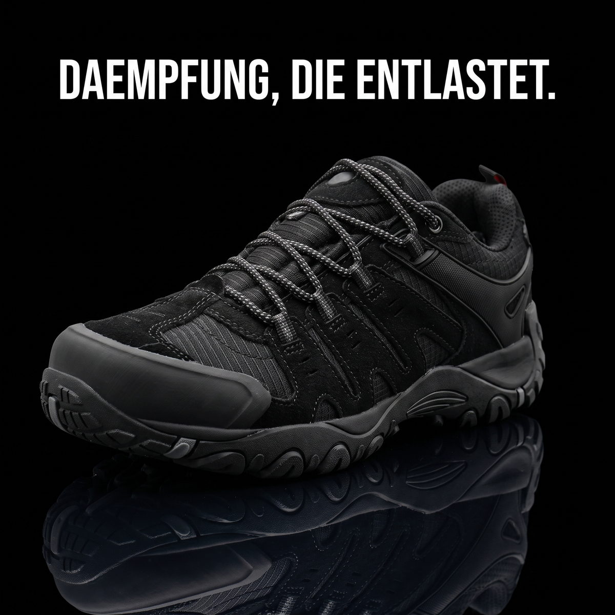 Wanderschuhe wasserdicht robust – DAEMPFUNG, DIE ENTLASTET.