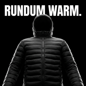 USB-Heizjacke mit Kapuze – RUNDUM WARM.