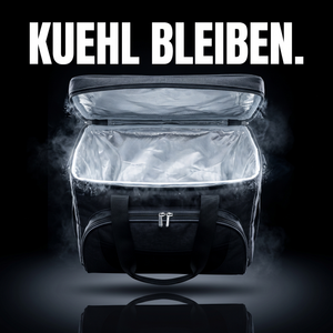 Große Kühltasche – KUEHL BLEIBEN.