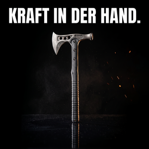 Camping-Survival-Axt Nylongriff – KRAFT IN DER HAND.