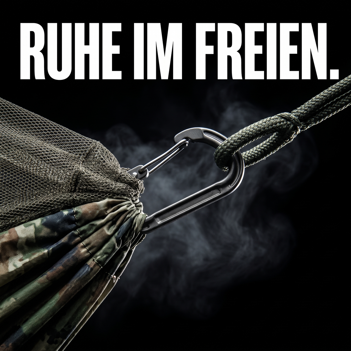Hängematte mit Moskitonetz – RUHE IM FREIEN.