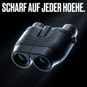 Fernglas fürs Bergwandern HD – Scharf auf jeder Hoehe.