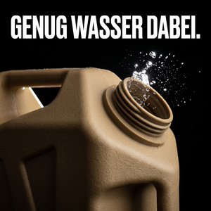 Wasserkanister fürs Camping 12L – Genug Wasser dabei.