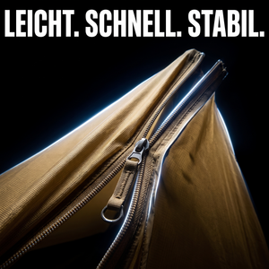 Ultraleichtes Trekkingzelt 2P – LEICHT. SCHNELL. STABIL.