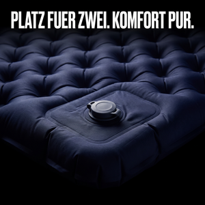 Campingmatratze aufblasbar 2P – PLATZ FÜR ZWEI. KOMFORT PUR.
