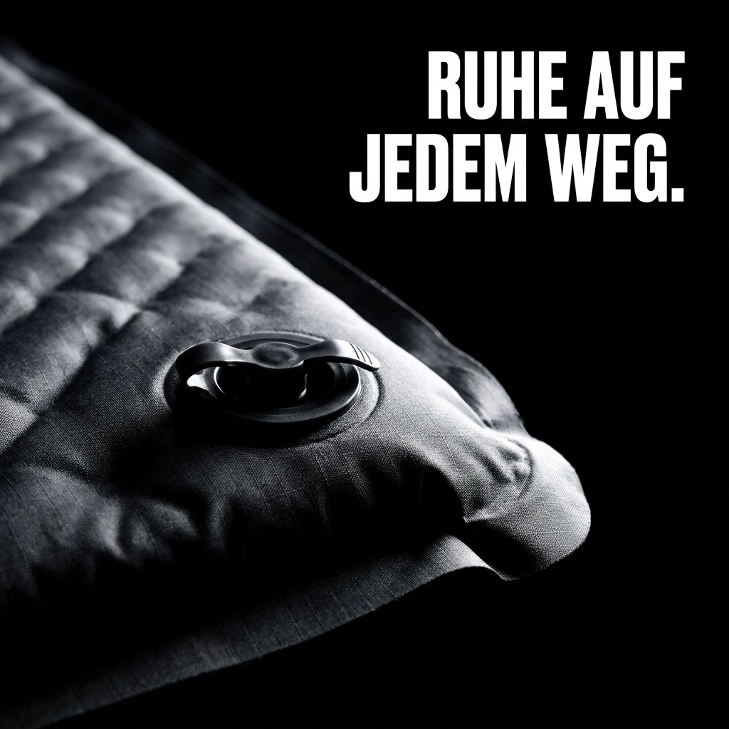 Wandermatratze aufblasbar 1P – RUHE AUF JEDEM WEG.