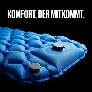Bequeme aufblasbare Matratze – KOMFORT, DER MITKOMMT.