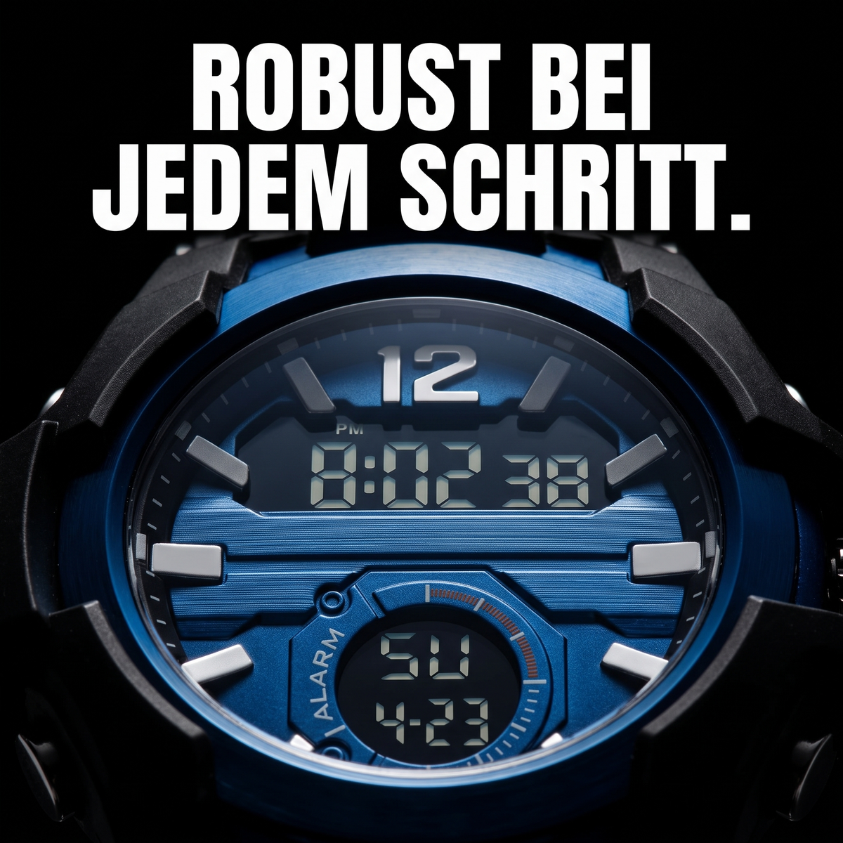 Outdoor-Wanderuhr Robust – ROBUST BEI JEDEM SCHRITT.