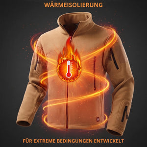 Herren Fleecejacke mit Zipper | Berggrat