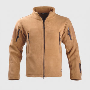 Herren Fleecejacke mit Zipper | Berggrat