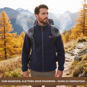 Herren-Warme Fleecejacke