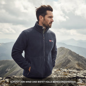 Herren-Warme Fleecejacke
